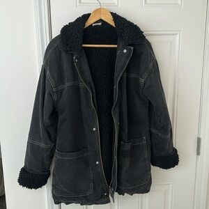 Urban Outfitters Barn Jacket Black size XS